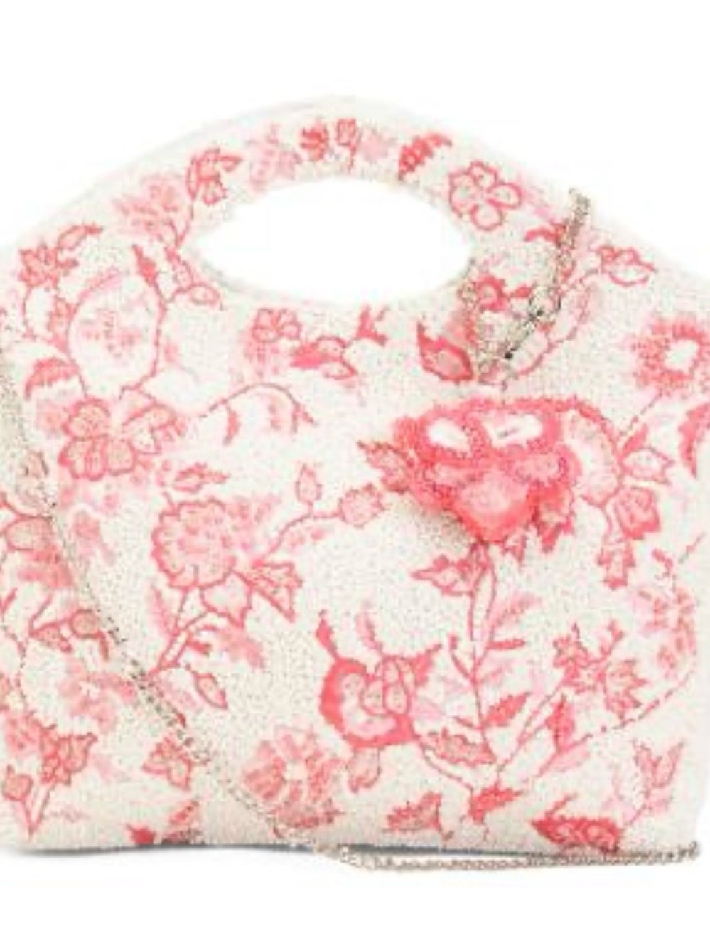 MADE IN INDIA
Toile treasure beaded clutch *NWT*
